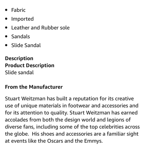 💕Editor’s Pick💕 Stuart Weitzman slide sandal - Picture 7 of 7